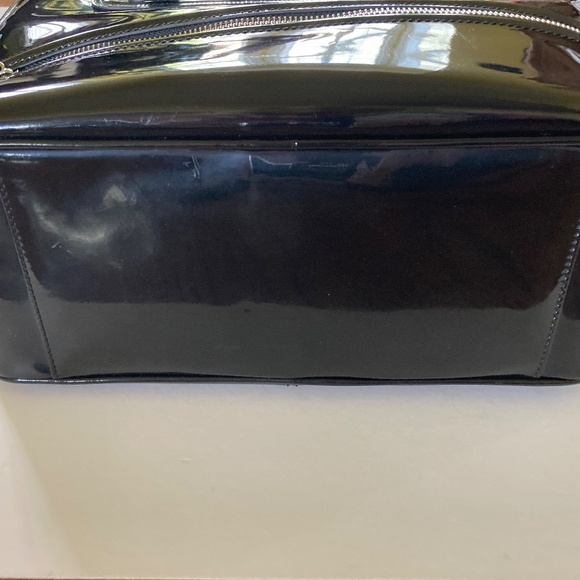 Calvin Klein Black Patent Leather Double Handle Handbag/EUC!/REDUCED PRICE! - Picture 9 of 14